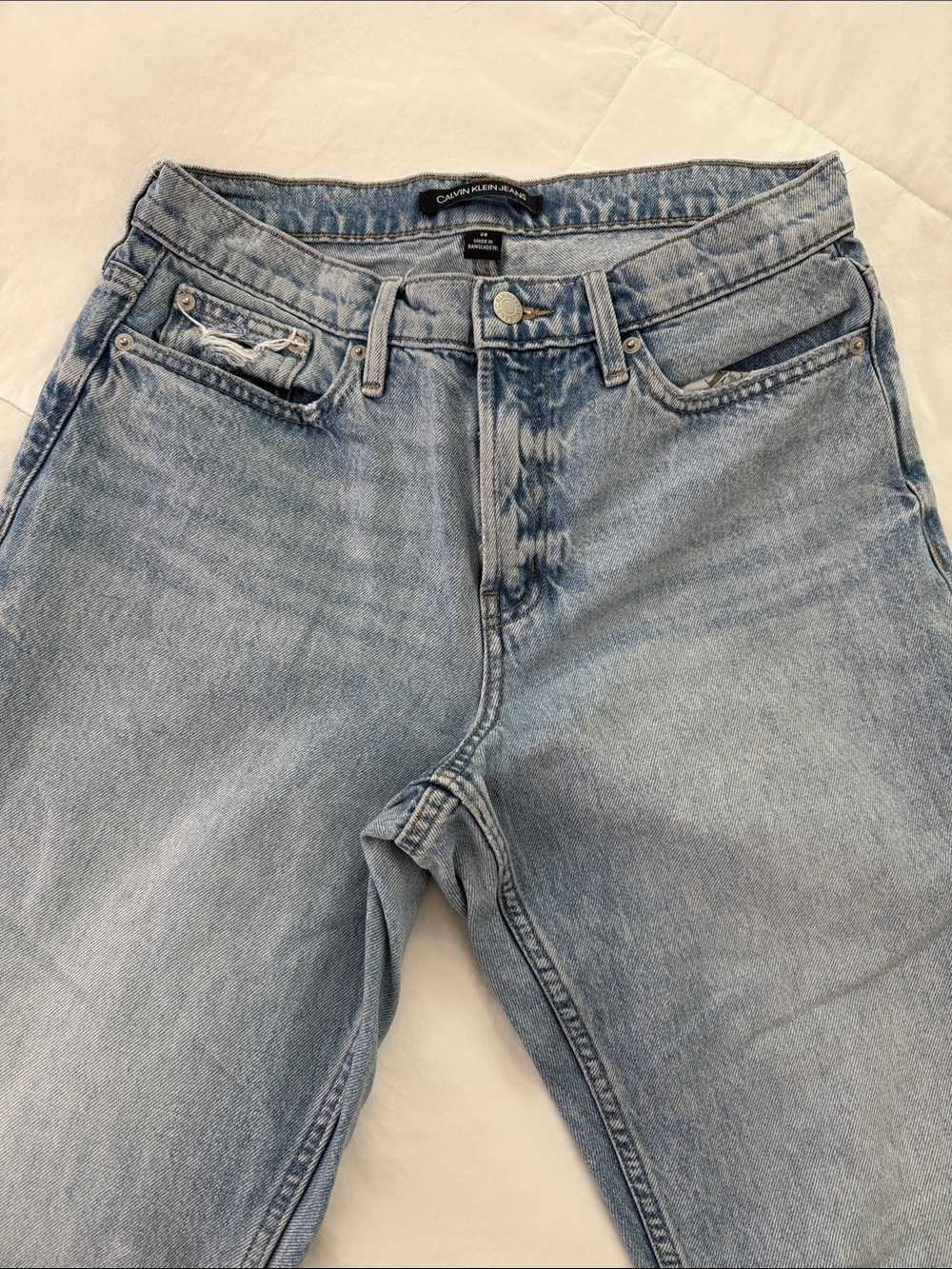 Calvin Klein Jeans Light Blue Boyfriend Jeans